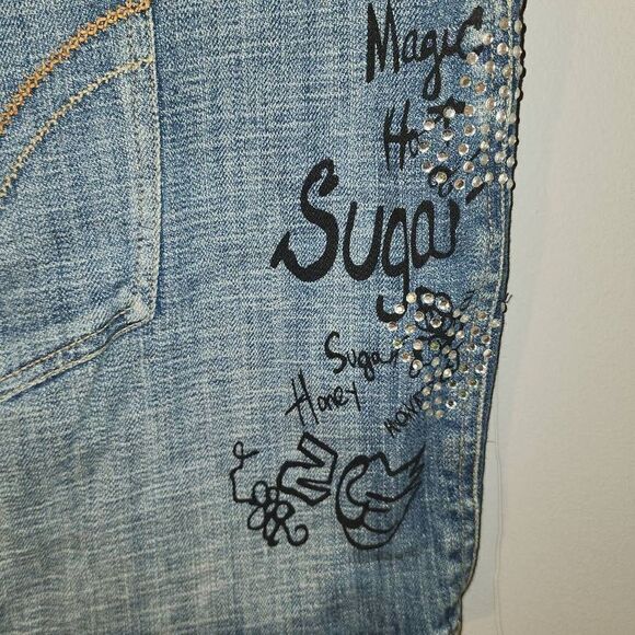 Z.Cavaricci Denim Skirt  - Picture 3 of 10